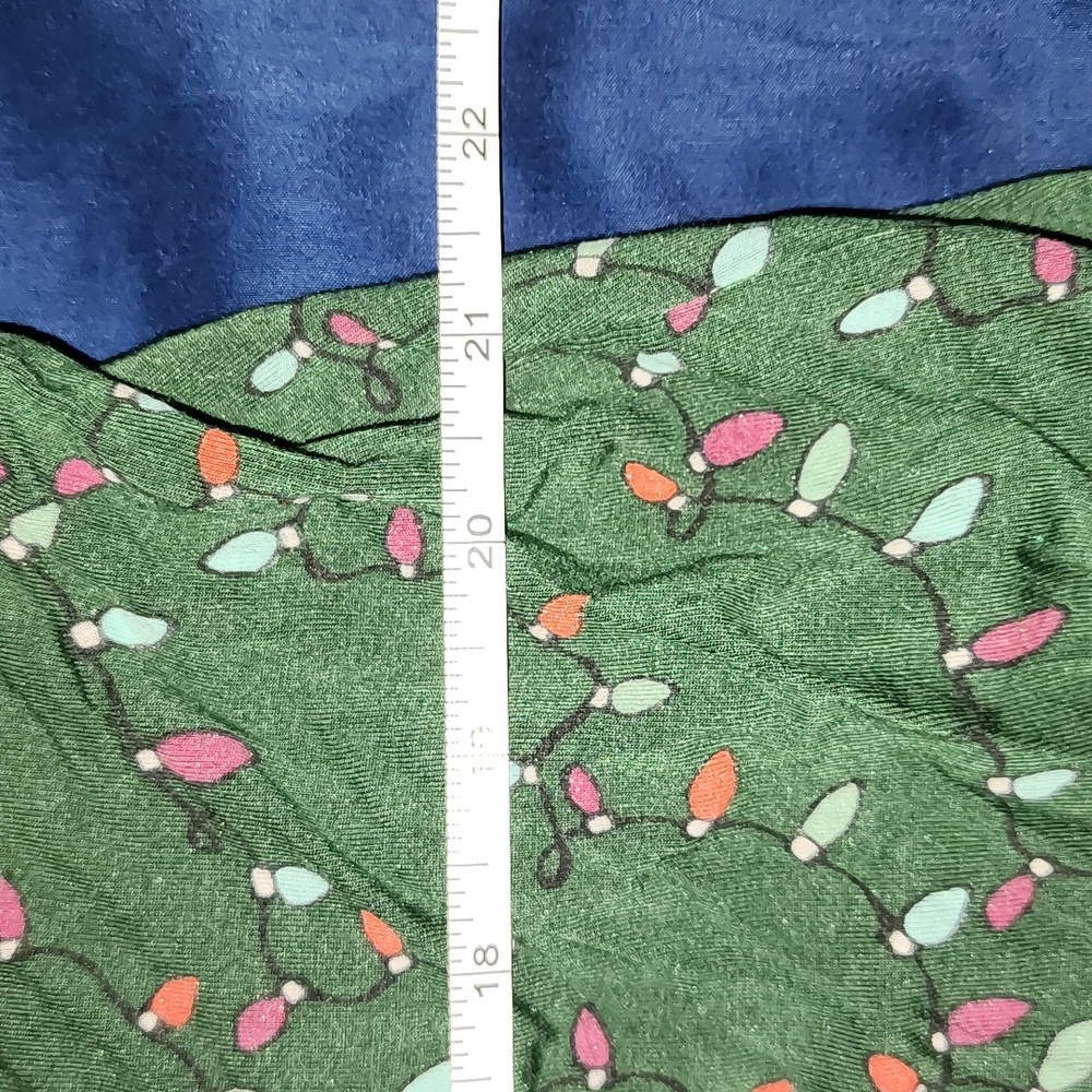 Green Christmas Light Meundies Pajama Set - Picture 4 of 6